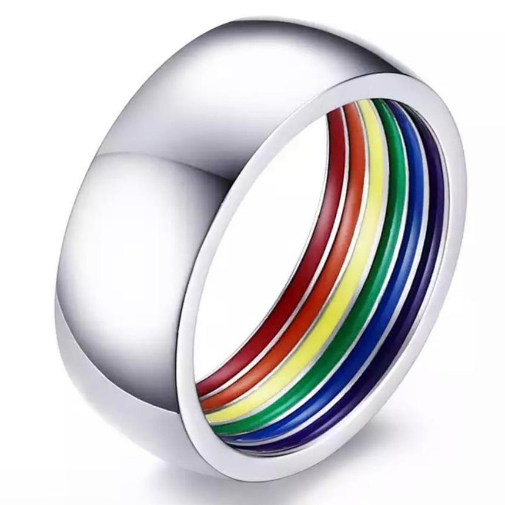 rainbow ring	🏳️‍🌈 - Picture 3 of 4